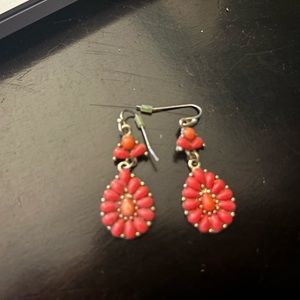 Coral Earrings